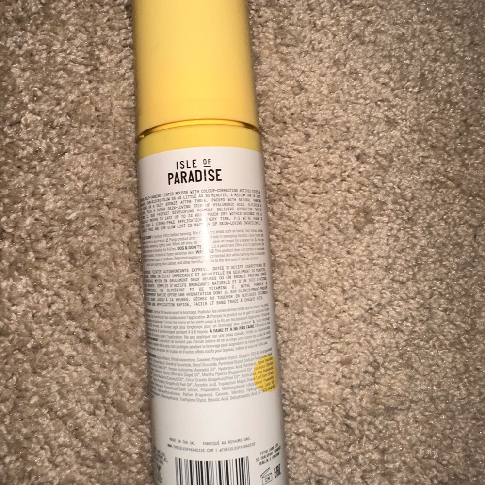 Isle of Paradise Express Self-Tanning Mousse - Picture 3 of 5